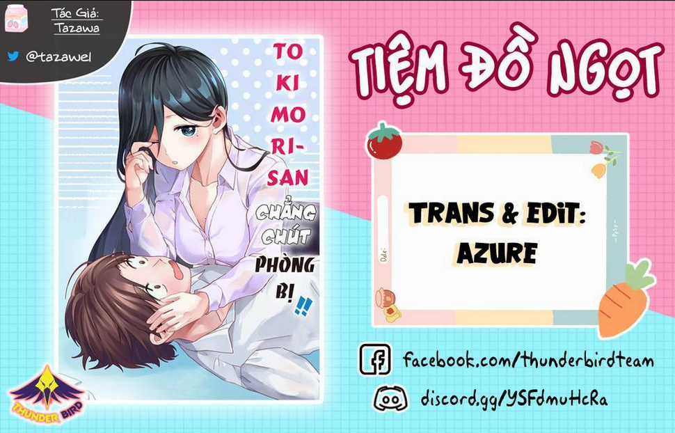 Tokimori-San Chẳng Chút Phòng Bị!! Chapter 1 trang 0