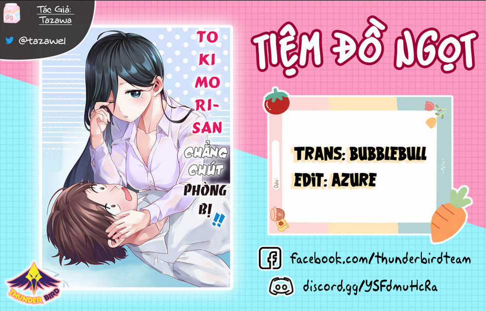 Tokimori-San Chẳng Chút Phòng Bị!! Chapter 10 trang 0