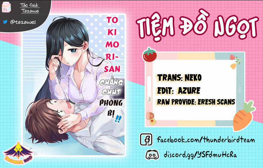 Tokimori-San Chẳng Chút Phòng Bị!! Chapter 33.5 trang 0