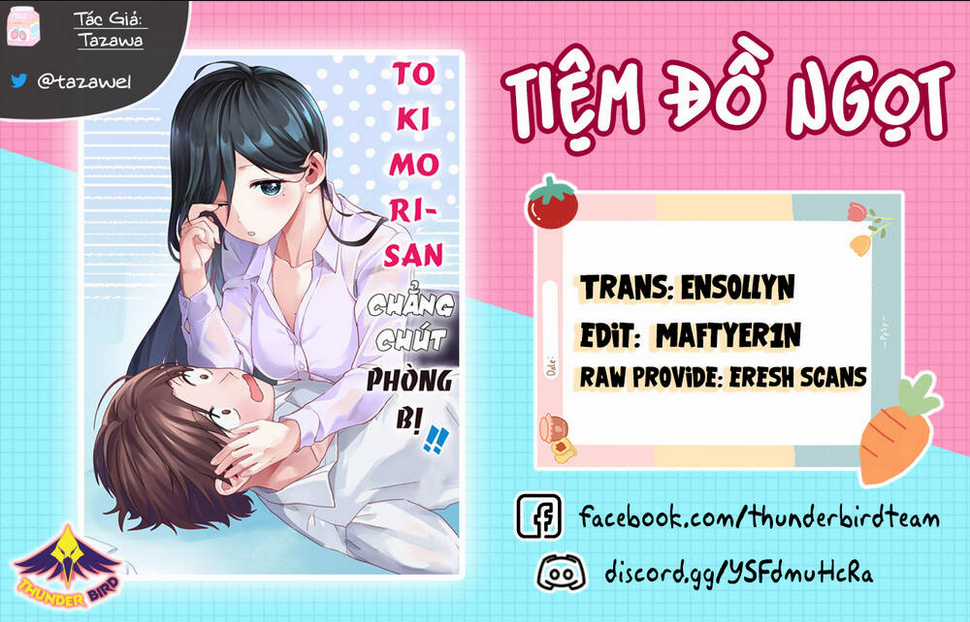 Tokimori-San Chẳng Chút Phòng Bị!! Chapter 34 trang 0