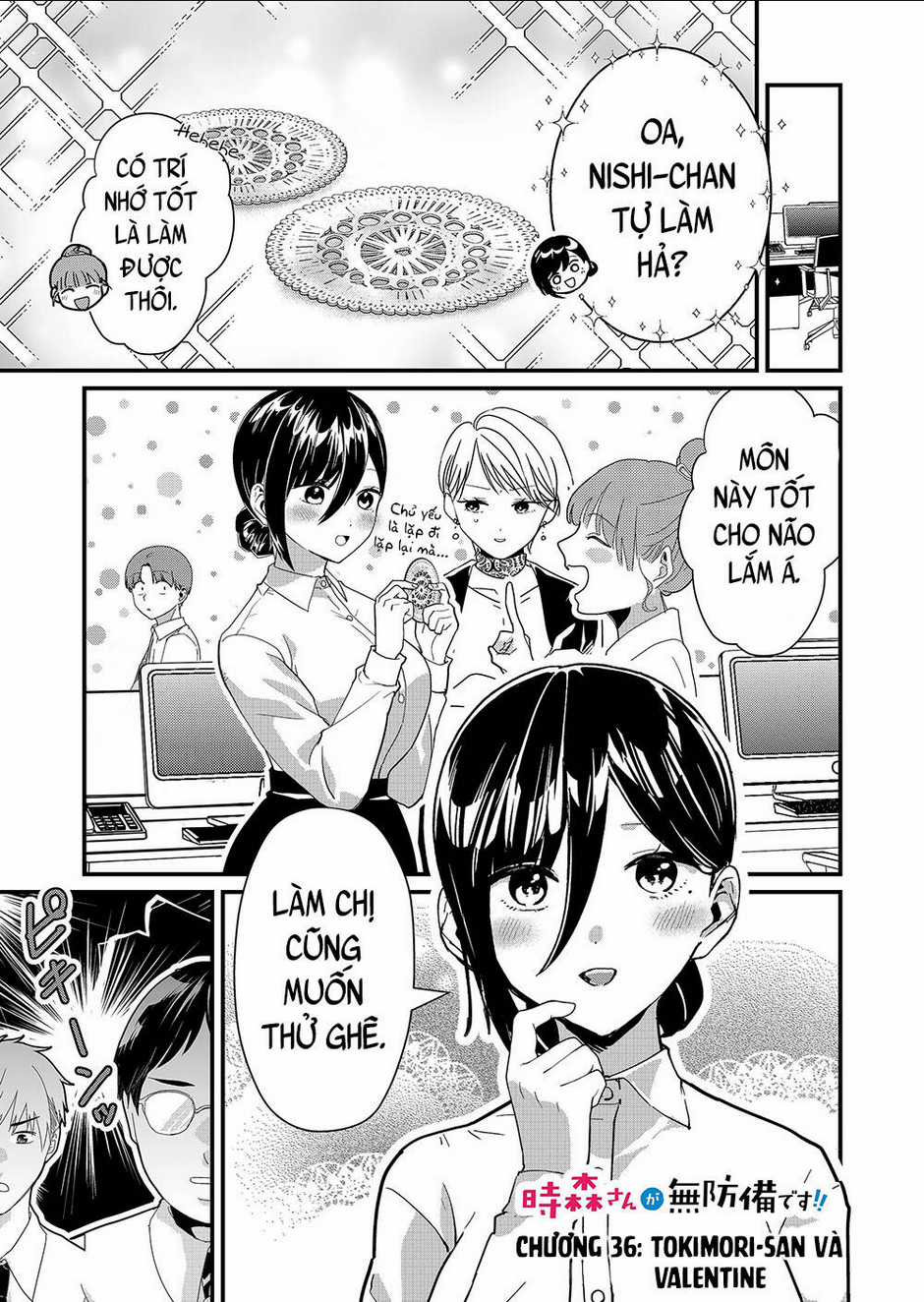 Tokimori-San Chẳng Chút Phòng Bị!! Chapter 36 trang 1