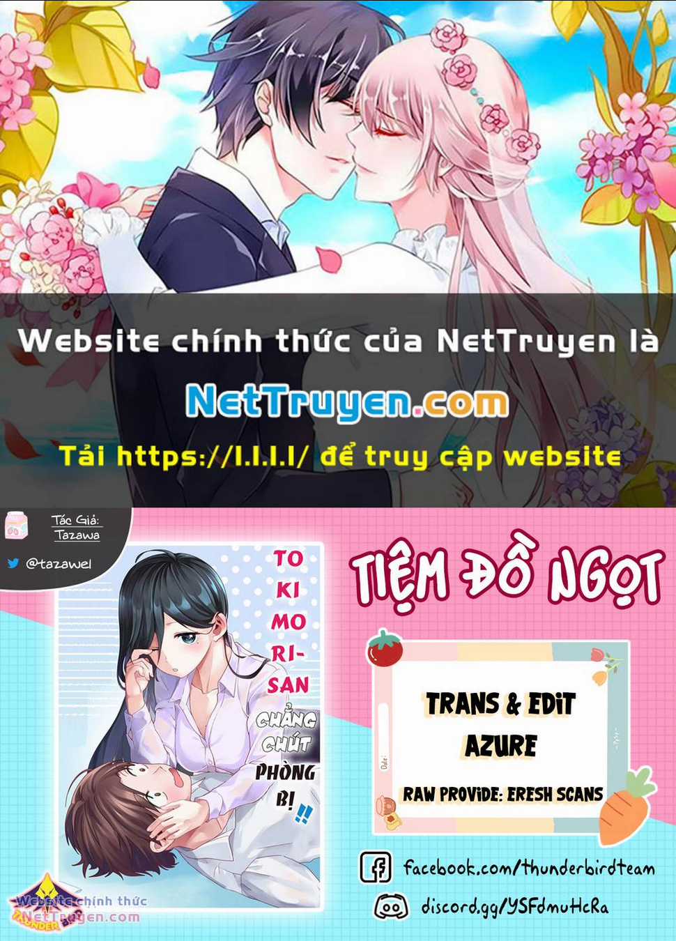 Tokimori-San Chẳng Chút Phòng Bị!! Chapter 37 trang 0