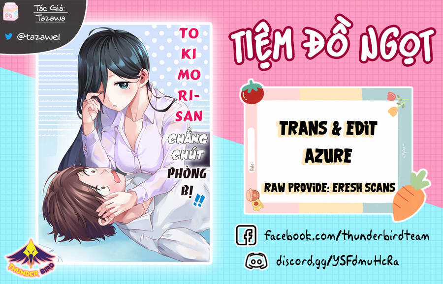 Tokimori-San Chẳng Chút Phòng Bị!! Chapter 38 trang 0