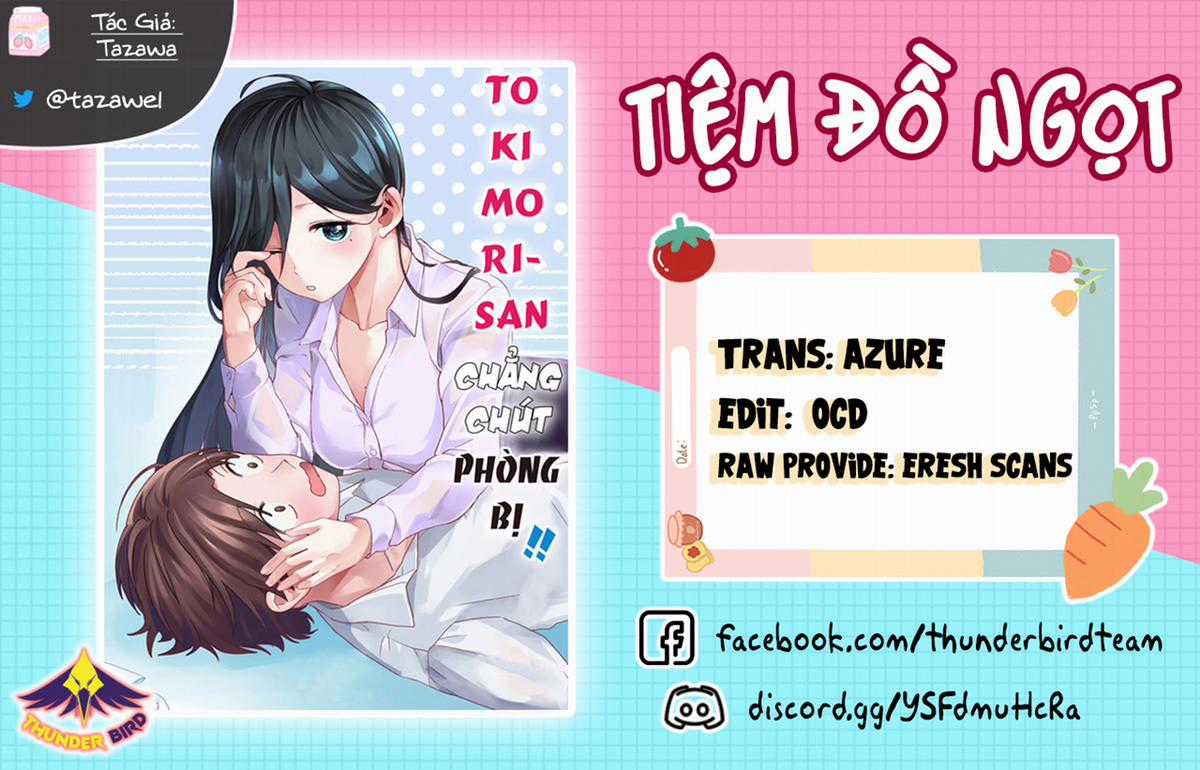 Tokimori-San Chẳng Chút Phòng Bị!! Chapter 43 trang 0