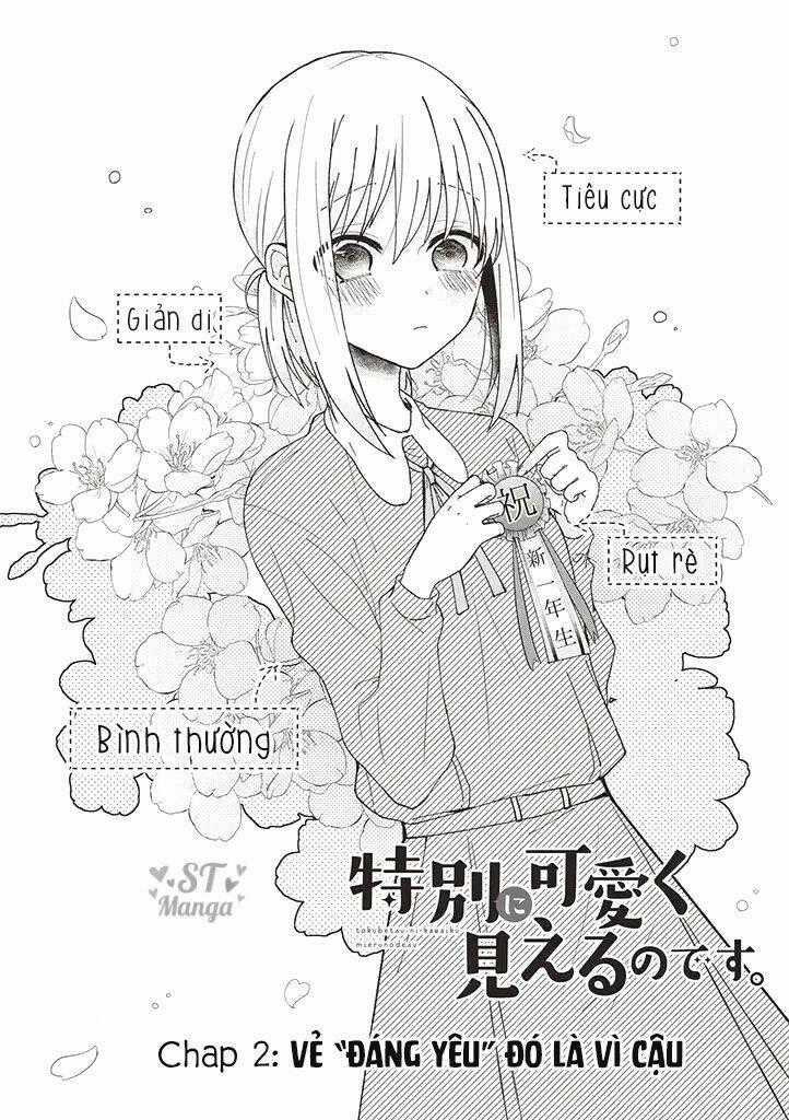 TOKUBETSU NI KAWAIKU MIERU NO DESU. Chapter 2 trang 1