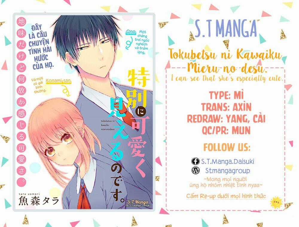 TOKUBETSU NI KAWAIKU MIERU NO DESU. Chapter 5 trang 0