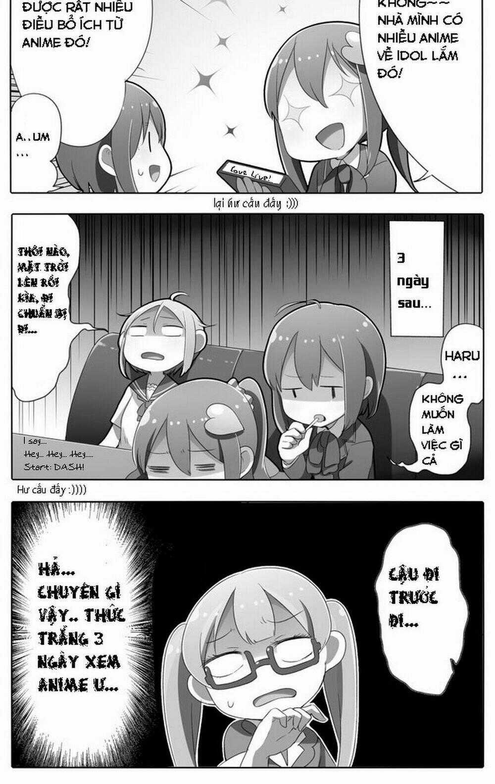 Tokyo 7Th Sisters 4-Koma Chapter 6 trang 1