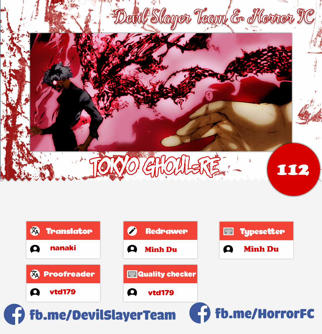 Tokyo Ghoul:re Chapter 112 trang 1