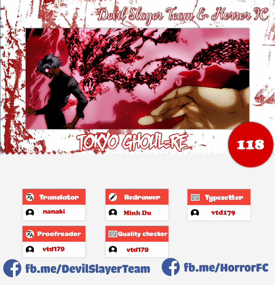 Tokyo Ghoul:re Chapter 118 trang 1