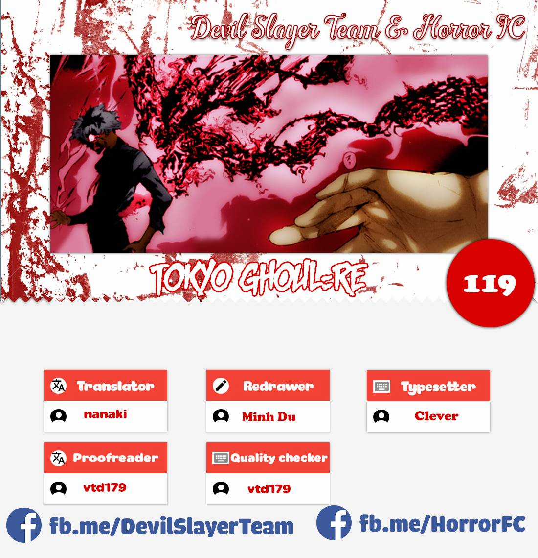 Tokyo Ghoul:re Chapter 119 trang 1