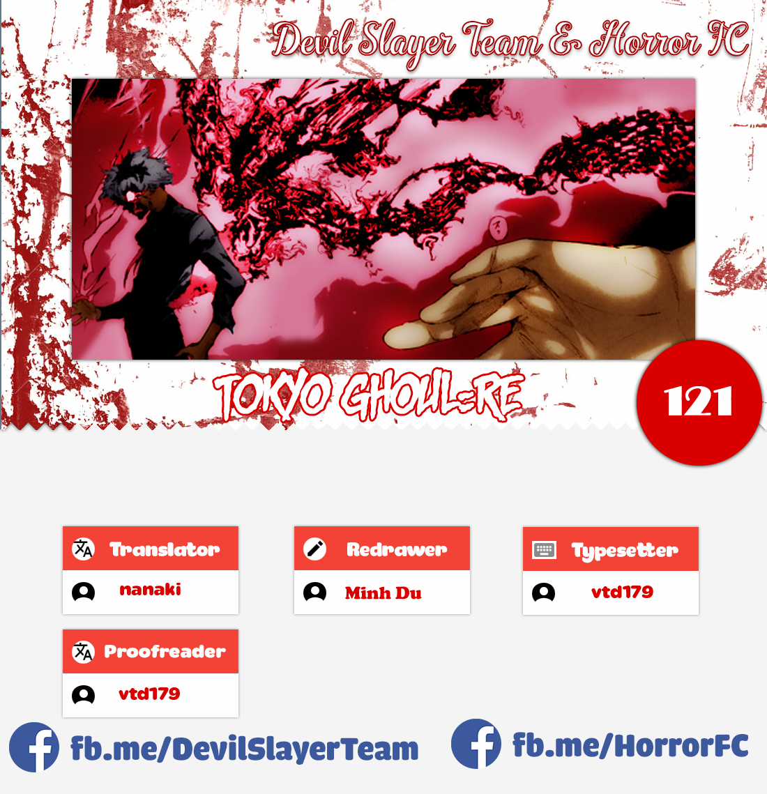 Tokyo Ghoul:re Chapter 121 trang 1