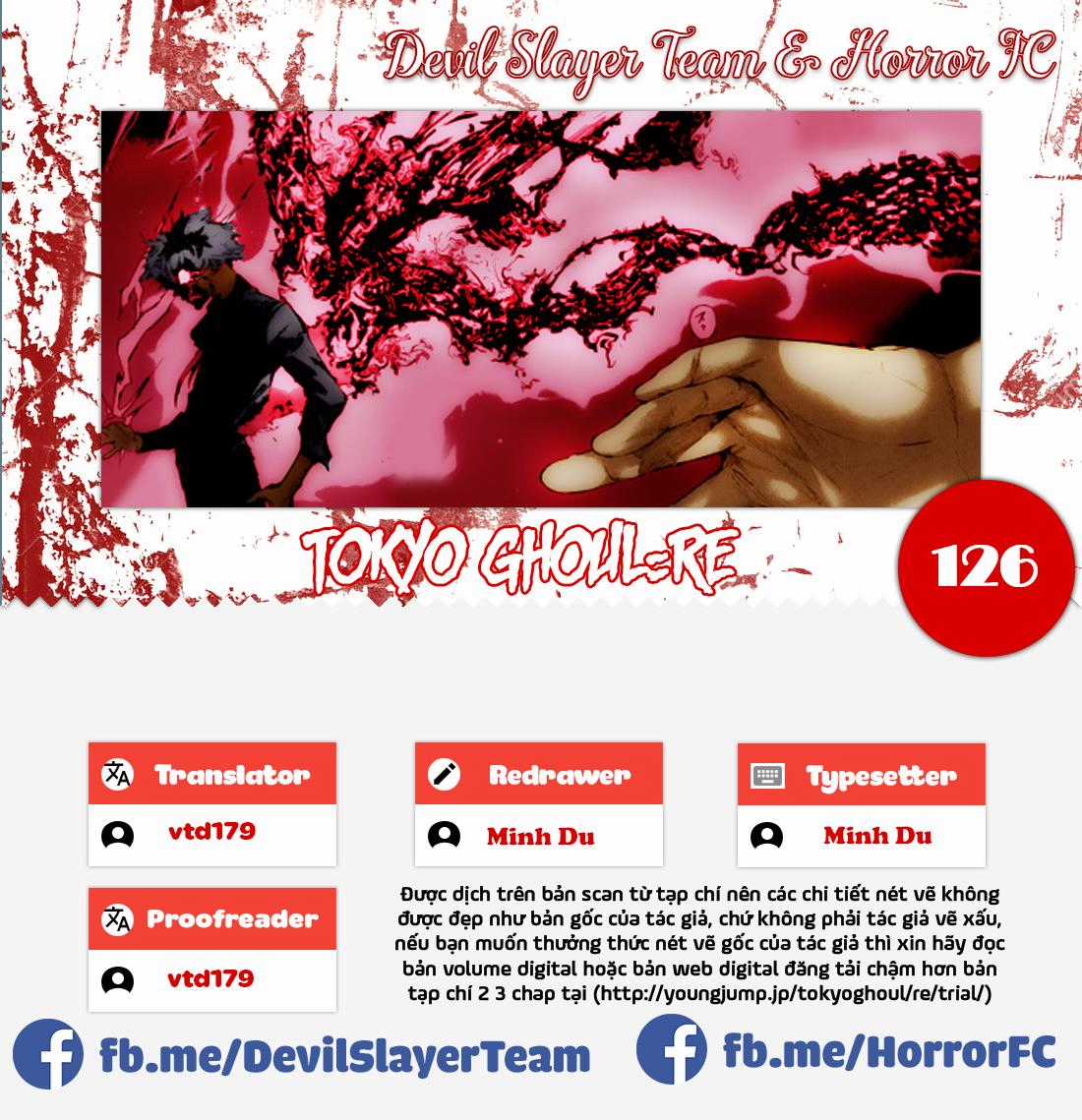 Tokyo Ghoul:re Chapter 126 trang 1