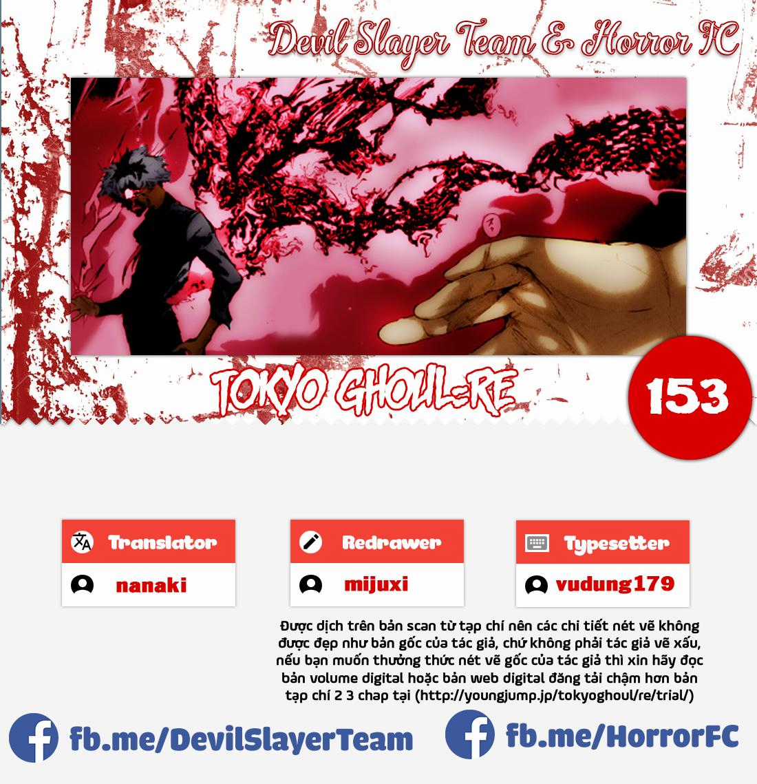 Tokyo Ghoul:re Chapter 153 trang 1