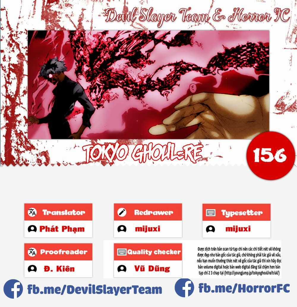 Tokyo Ghoul:re Chapter 156 trang 1