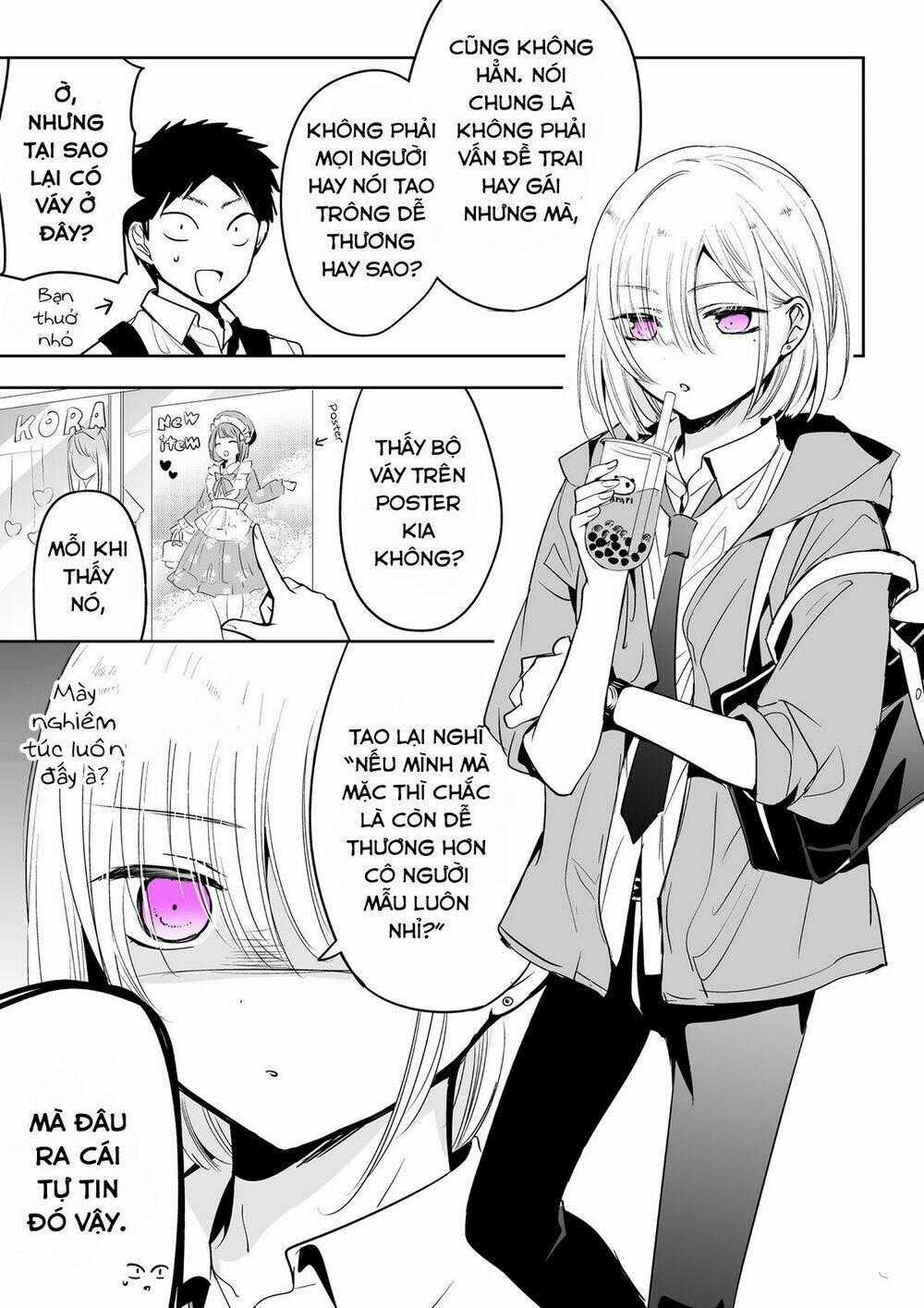 Tomodachi Ga Sukato Wa Kita Itte Itte Kita Chapter 1 trang 1