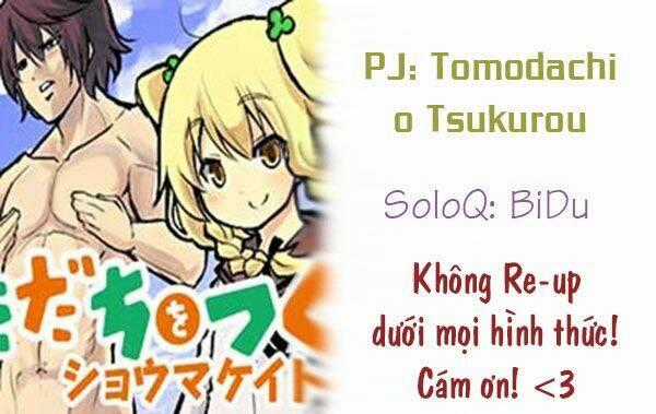 Tomodachi O Tsukurou Chapter 10 trang 0