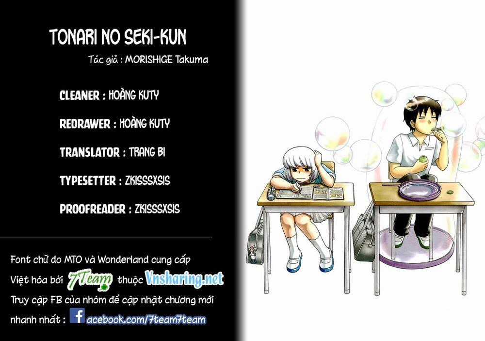 Tonari No Seki-Kun Chapter 29 trang 1