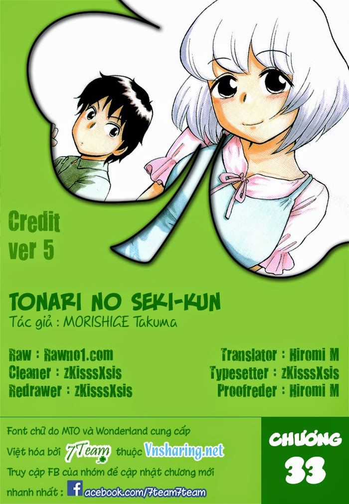 Tonari No Seki-Kun Chapter 33 trang 1