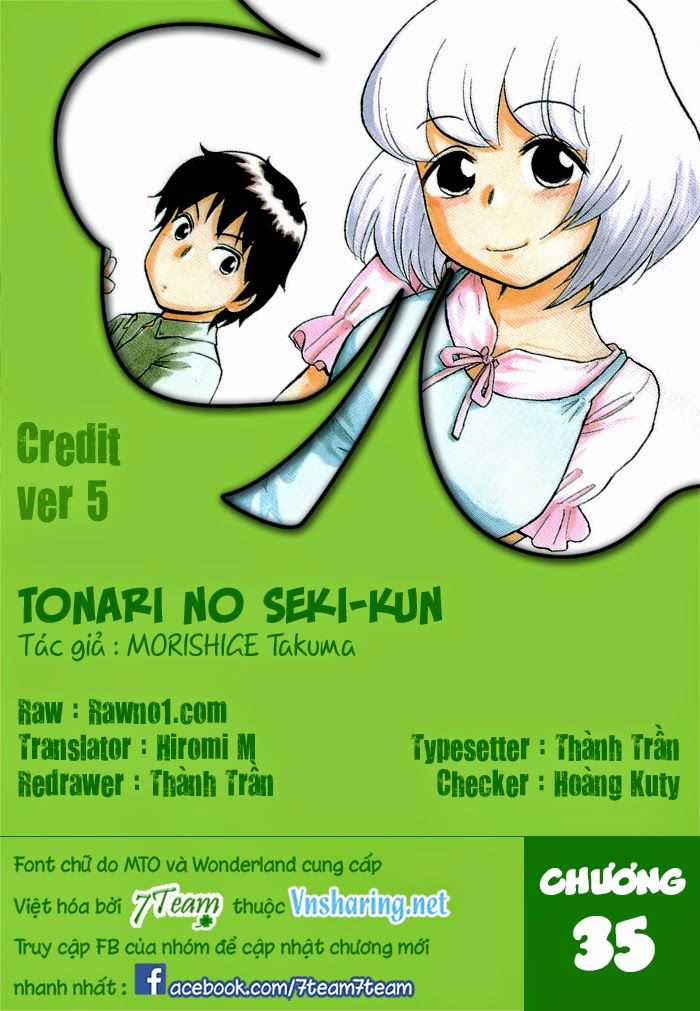 Tonari No Seki-Kun Chapter 35 trang 1