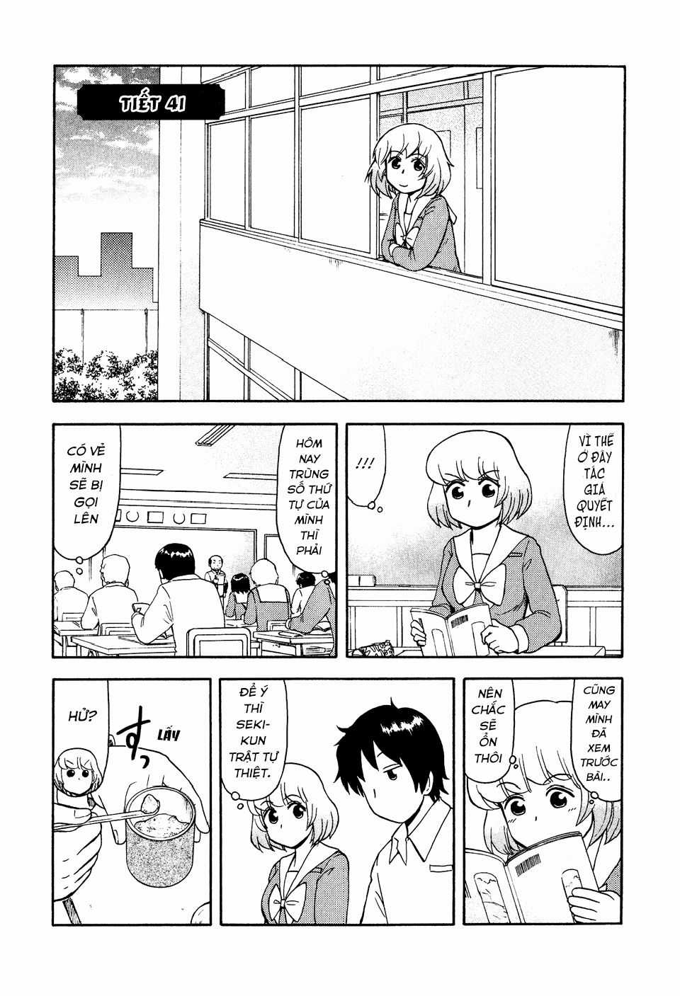 Tonari No Seki-Kun Chapter 41 trang 1