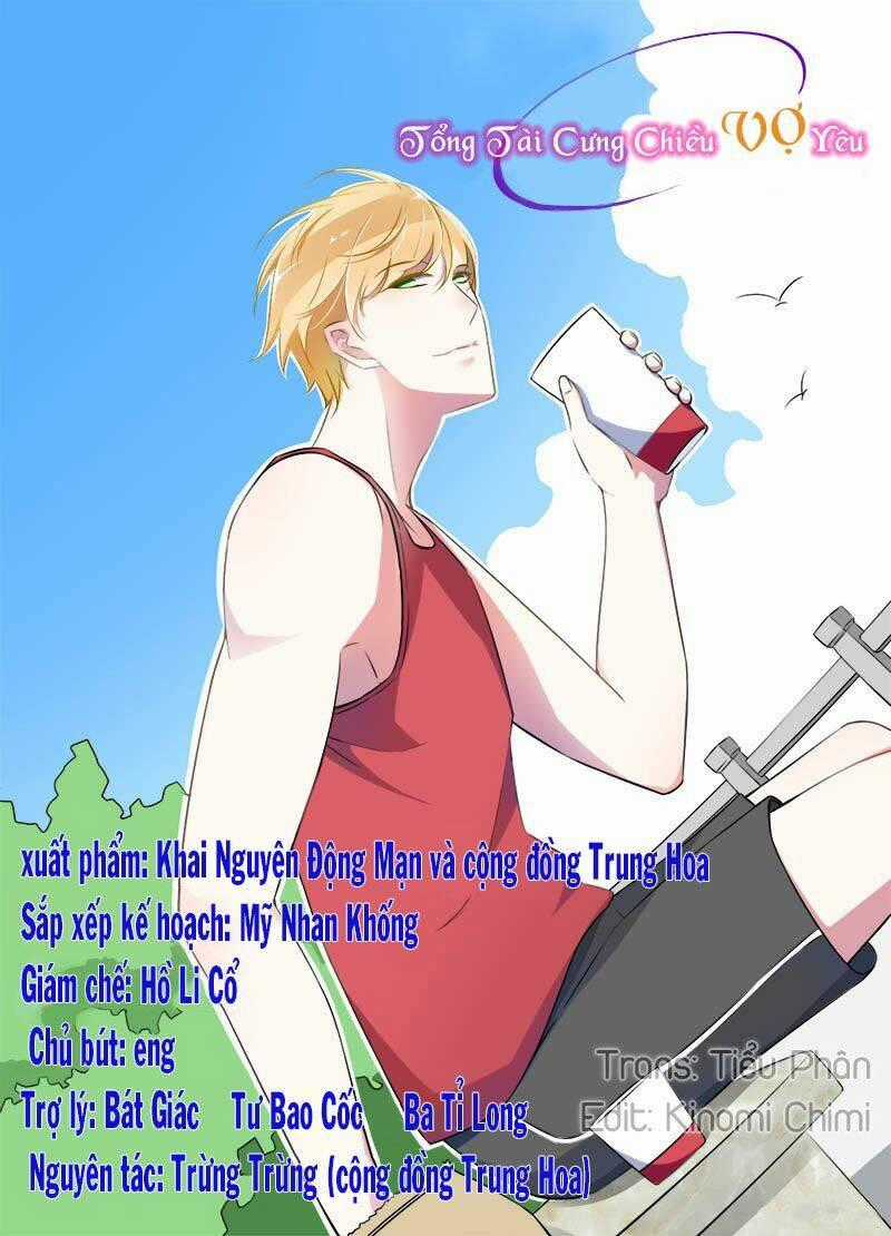 Tổng Tài Cưng Chiều Vợ Yêu Chapter 17 trang 0