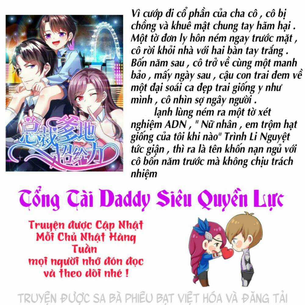 Tổng Tài Daddy Siêu Quyền Lực Chapter 4 trang 1