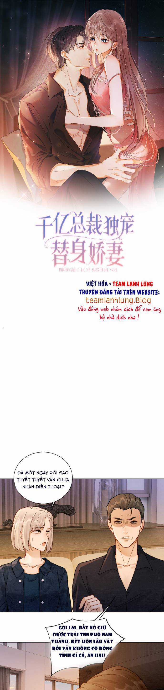 Tổng Tài Tỷ Phú Chỉ Sủng Cô Vợ Thế Thân Chapter 42 trang 0