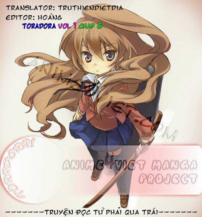 Toradora! Chapter 6 trang 0