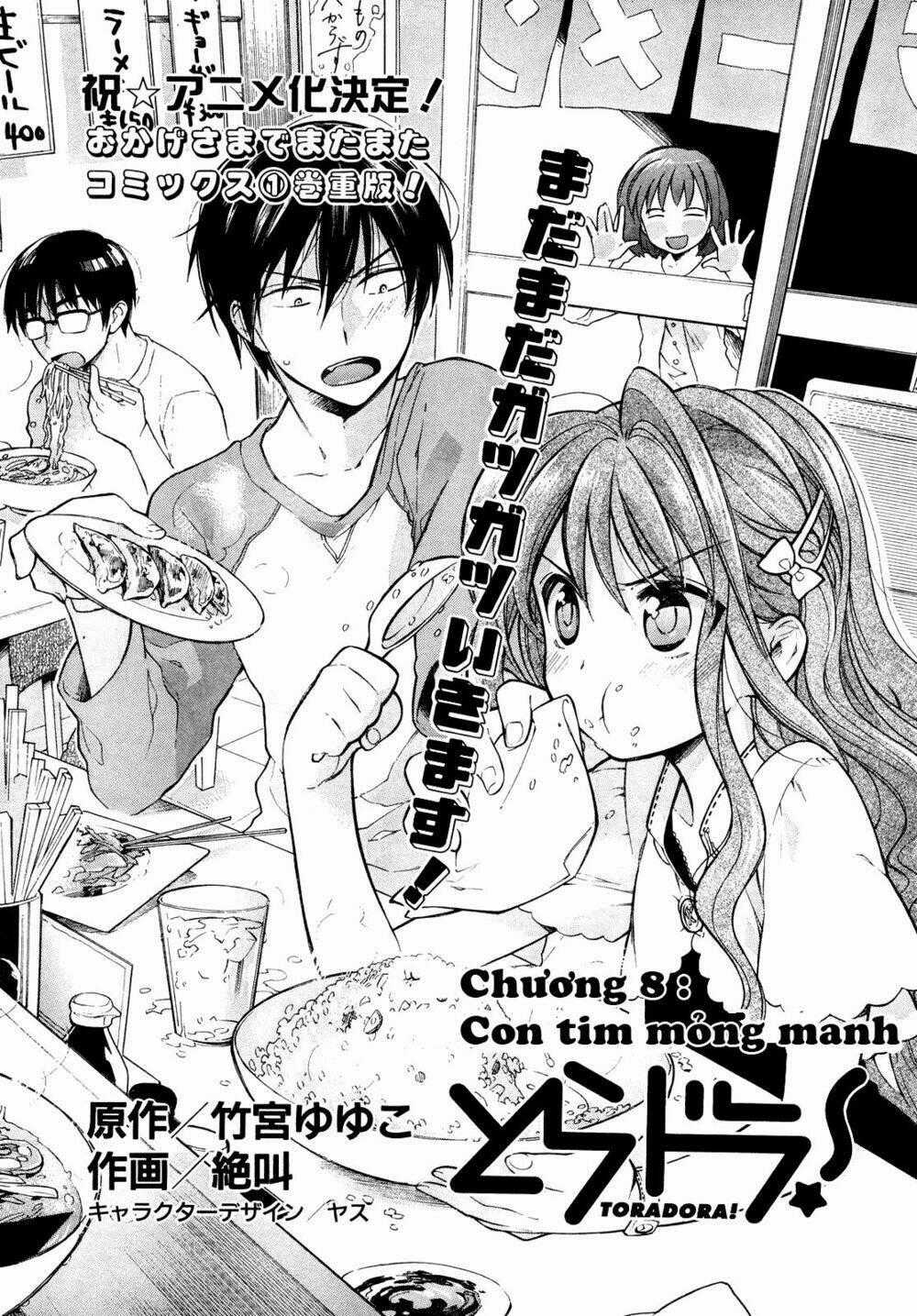 Toradora! Chapter 8 trang 0