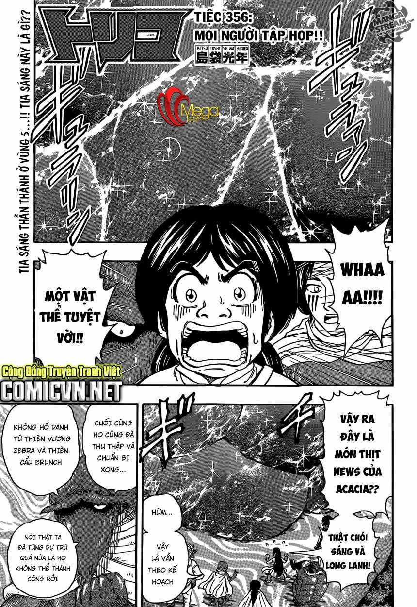 Toriko - Thợ Săn Ẩm Thực Chapter 356 trang 1