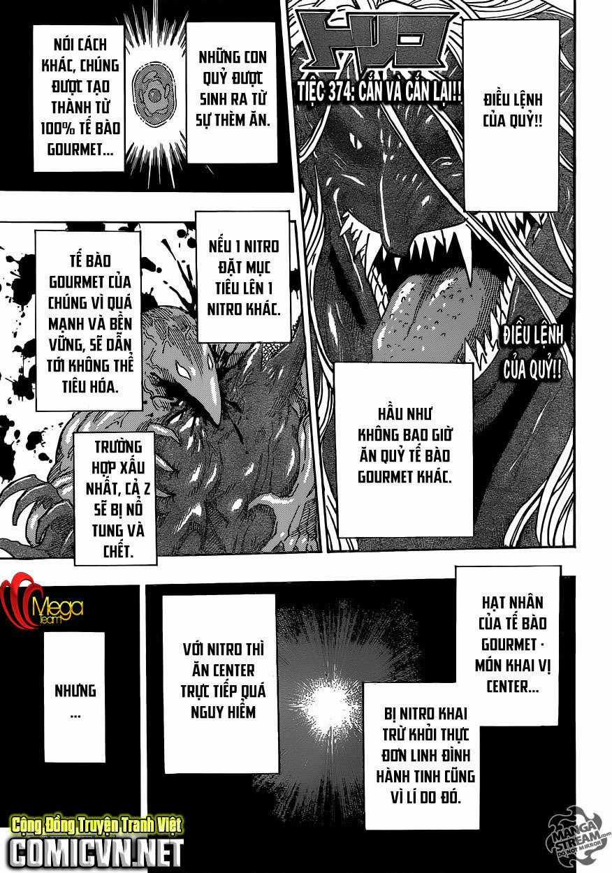 Toriko - Thợ Săn Ẩm Thực Chapter 374 trang 1