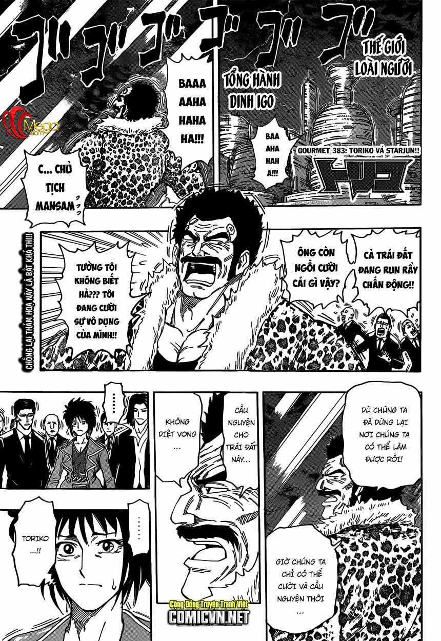 Toriko - Thợ Săn Ẩm Thực Chapter 383 trang 1