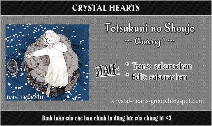 Totsukuni No Shoujo Chapter 1 trang 1