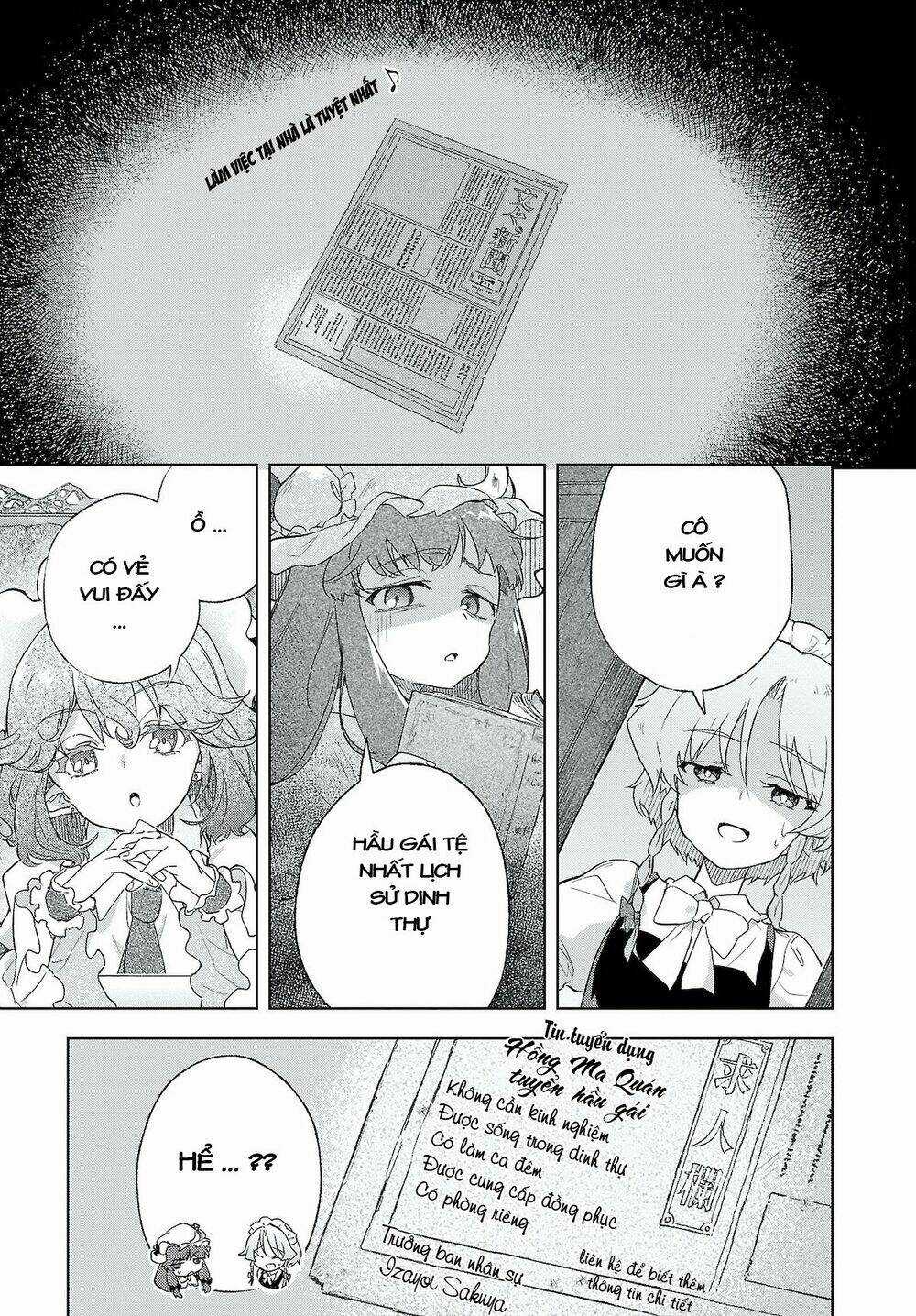 Touhou Harapeko ~ Starving Marisa's Blessed Meal Chapter 3 trang 0