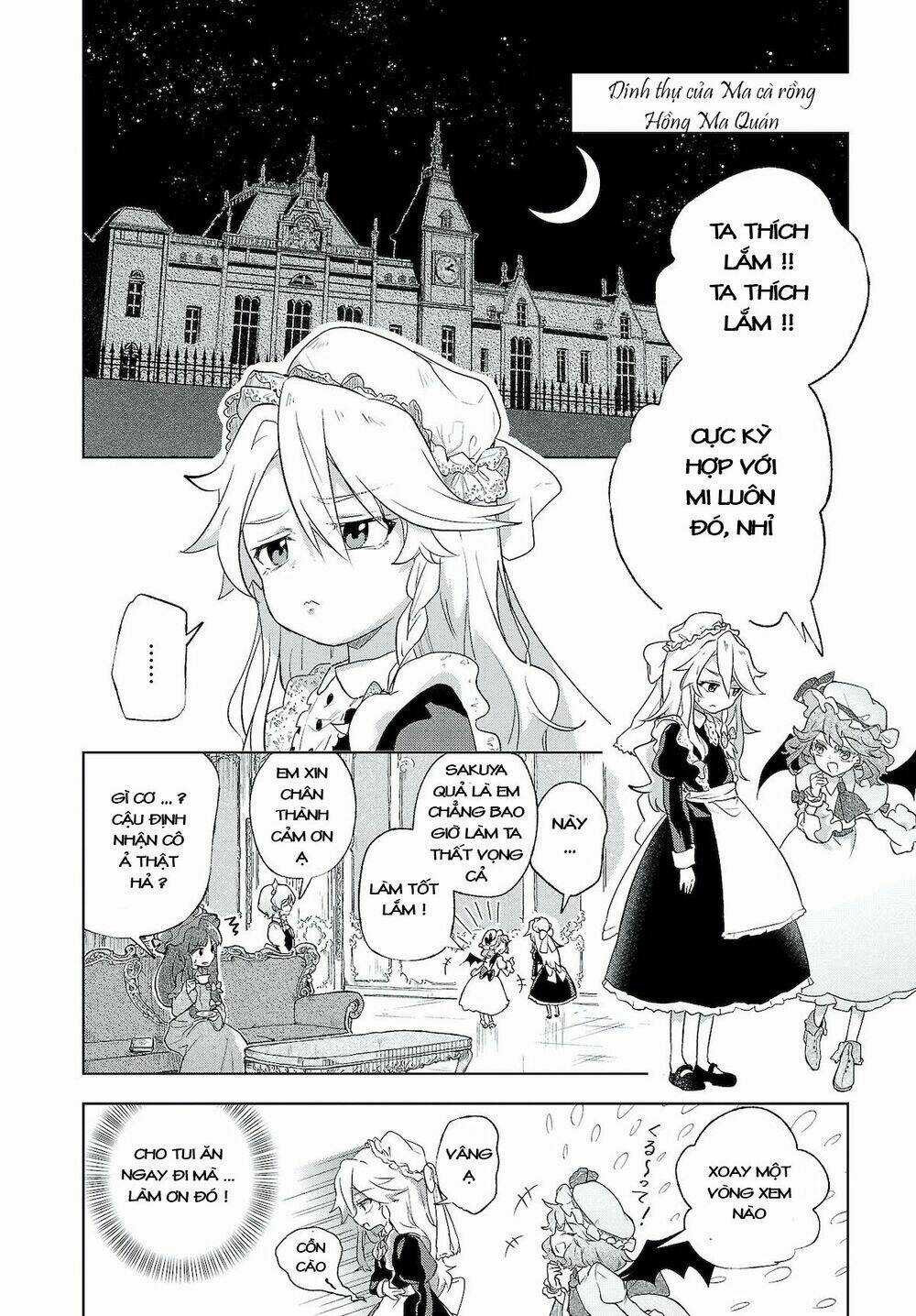 Touhou Harapeko ~ Starving Marisa's Blessed Meal Chapter 3 trang 1