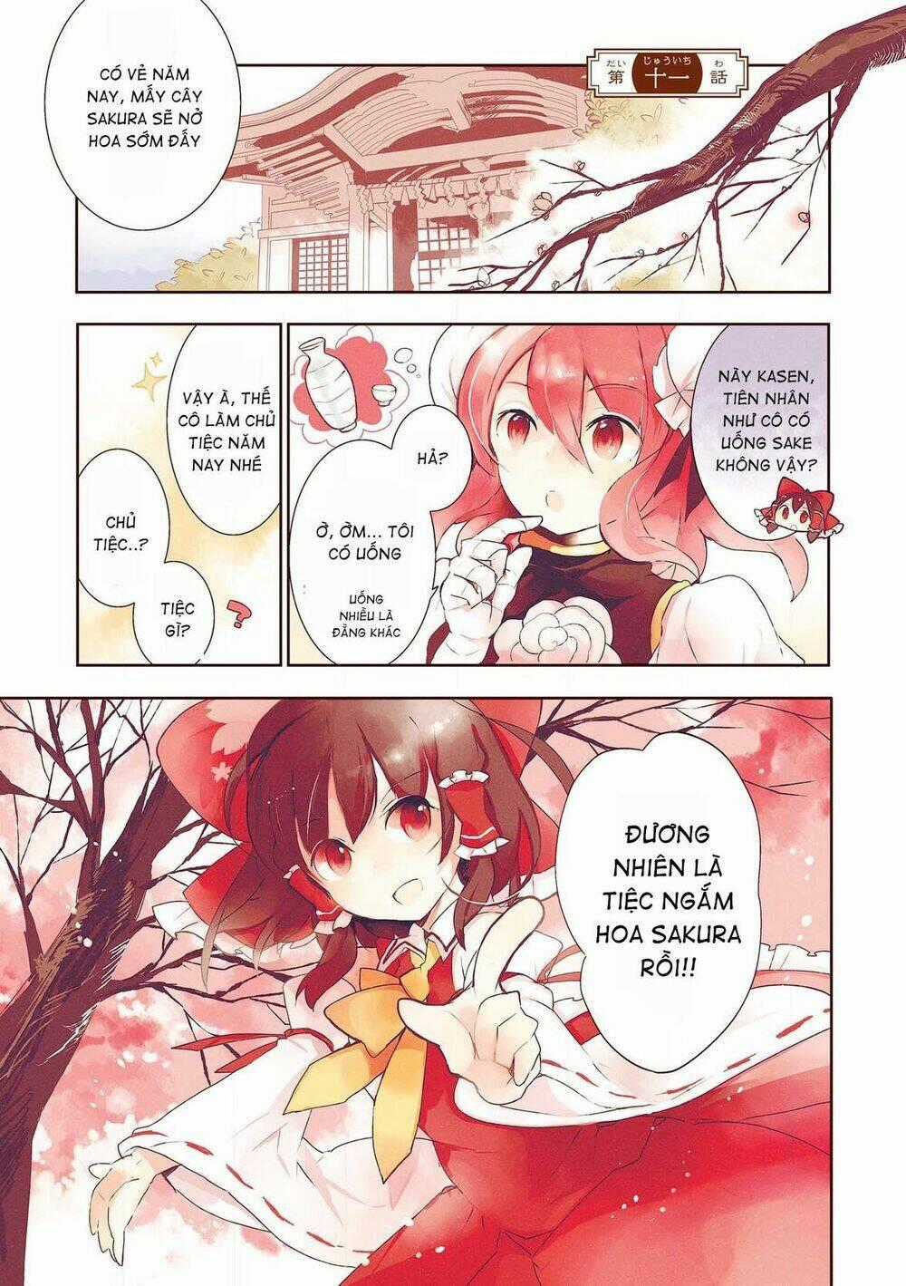 Touhou Ibarakasen - Wild And Horned Hermit Chapter 11 trang 0