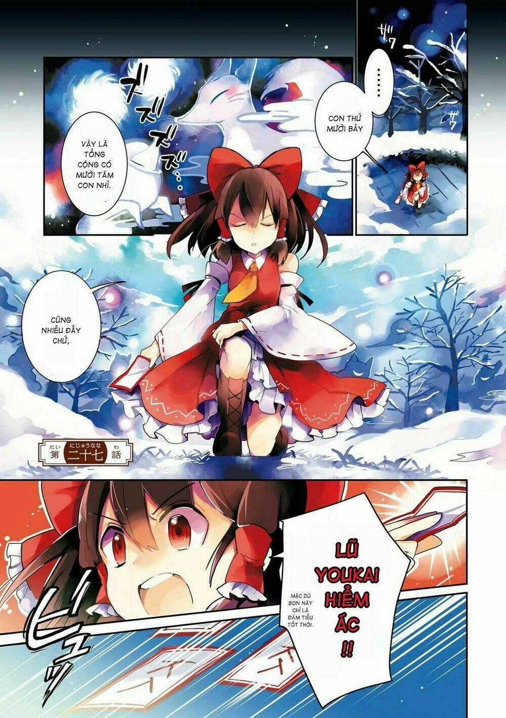 Touhou Ibarakasen - Wild And Horned Hermit Chapter 27 trang 0