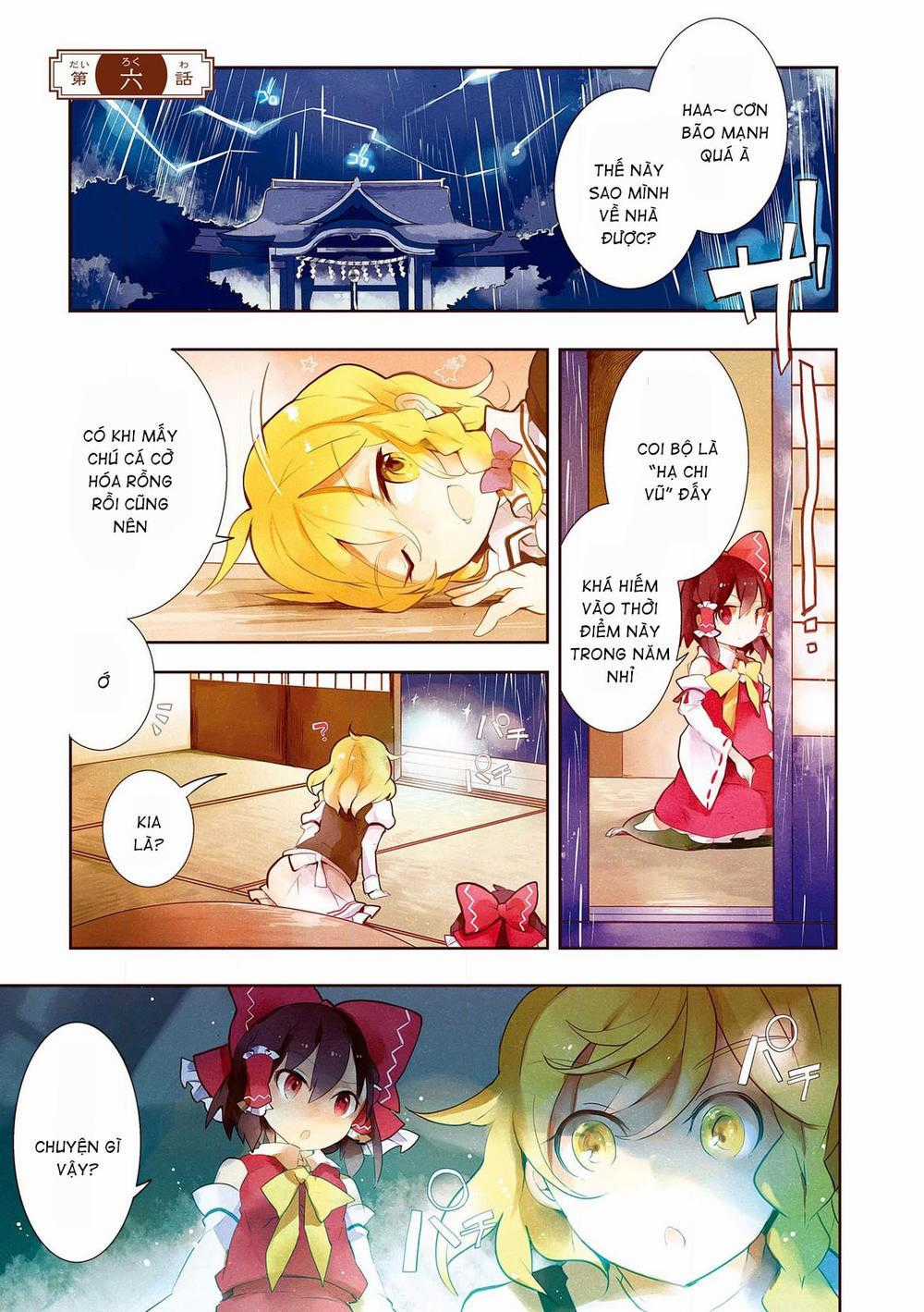 Touhou Ibaraki Kasen Chapter 6 trang 1