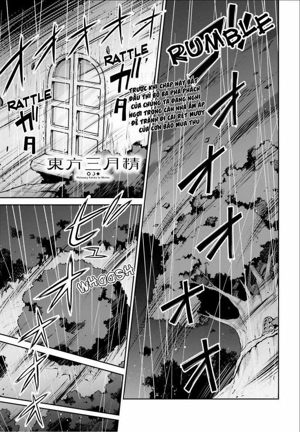 Touhou Sangetsusei ~ Visionary Fairies In Shrine Chapter 4 trang 0