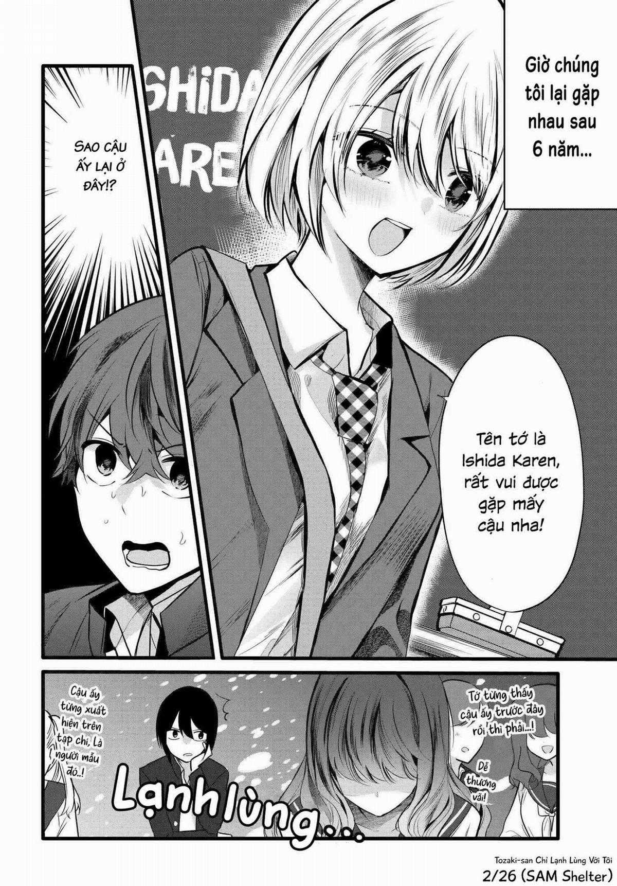 Tozaki-san Chỉ Lạnh Lùng Với Tôi Chapter 5 trang 1