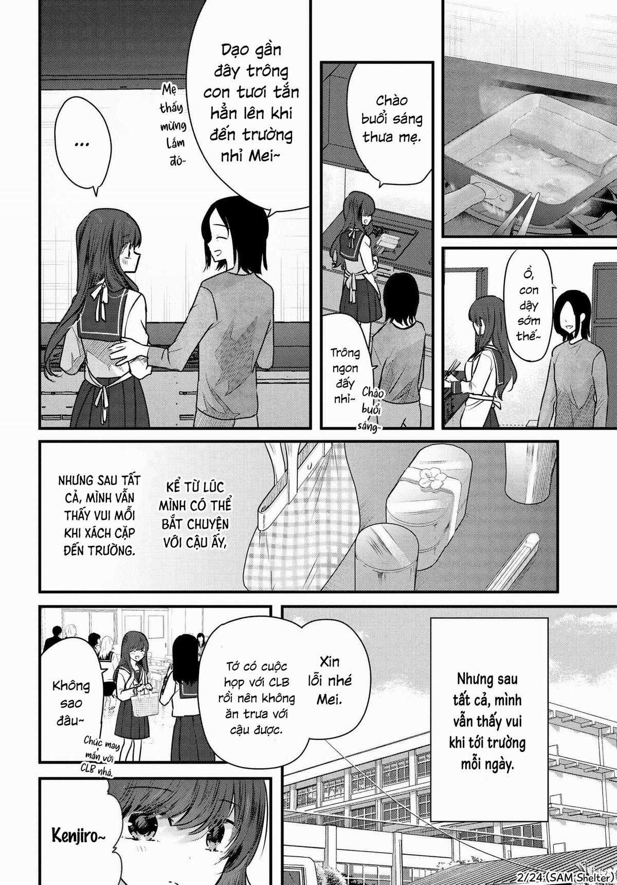 Tozaki-san Chỉ Lạnh Lùng Với Tôi Chapter 6 trang 1