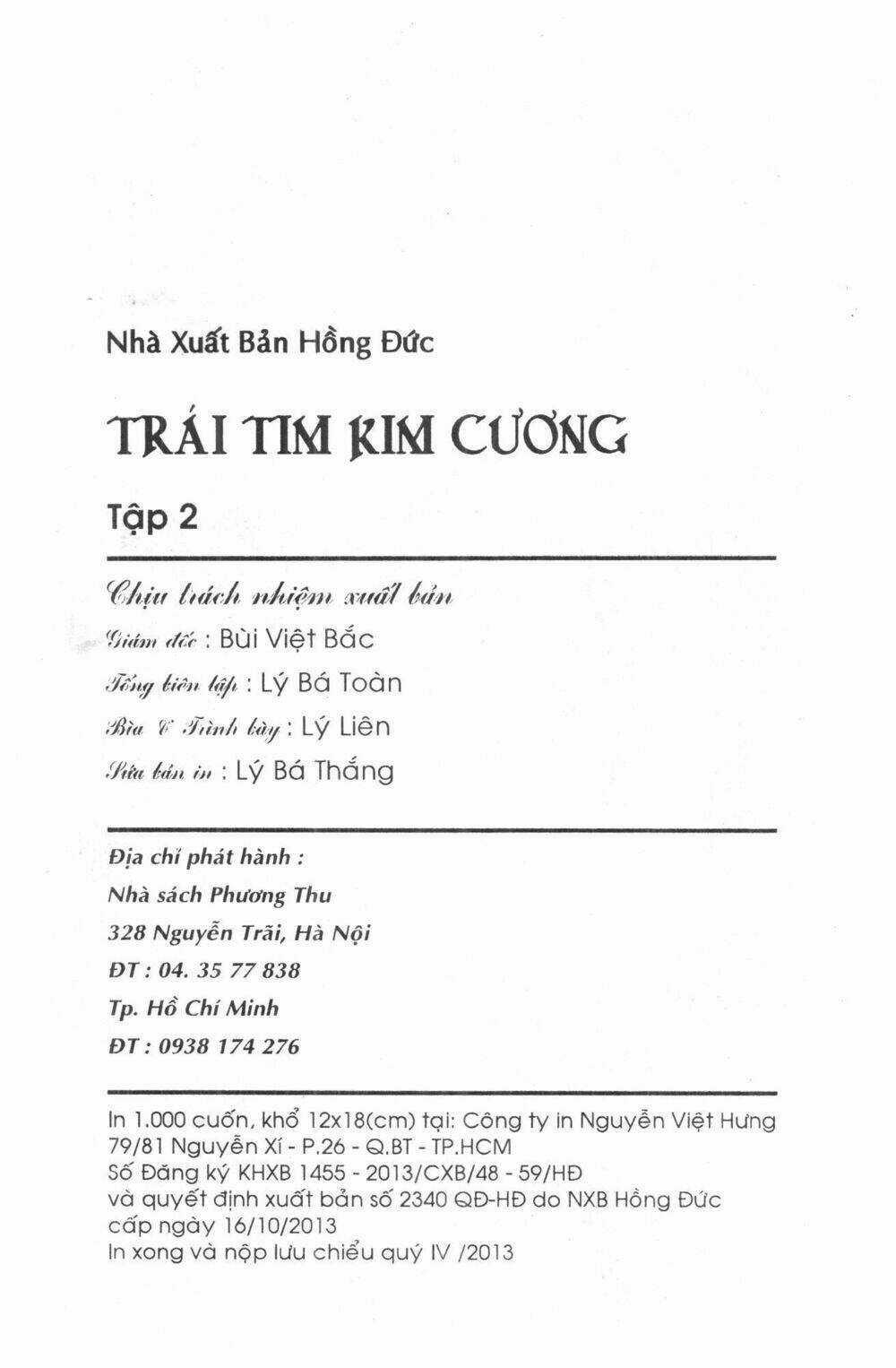 Trái Tim Kim Cương Chapter 2 trang 1