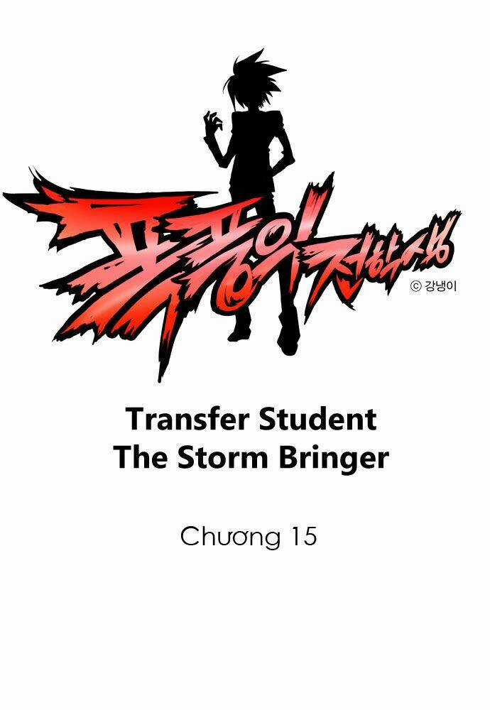 Transfer Student Storm Bringer Chapter 15 trang 0