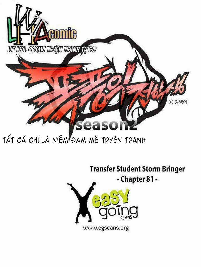 Transfer Student Storm Bringer Chapter 81 trang 0