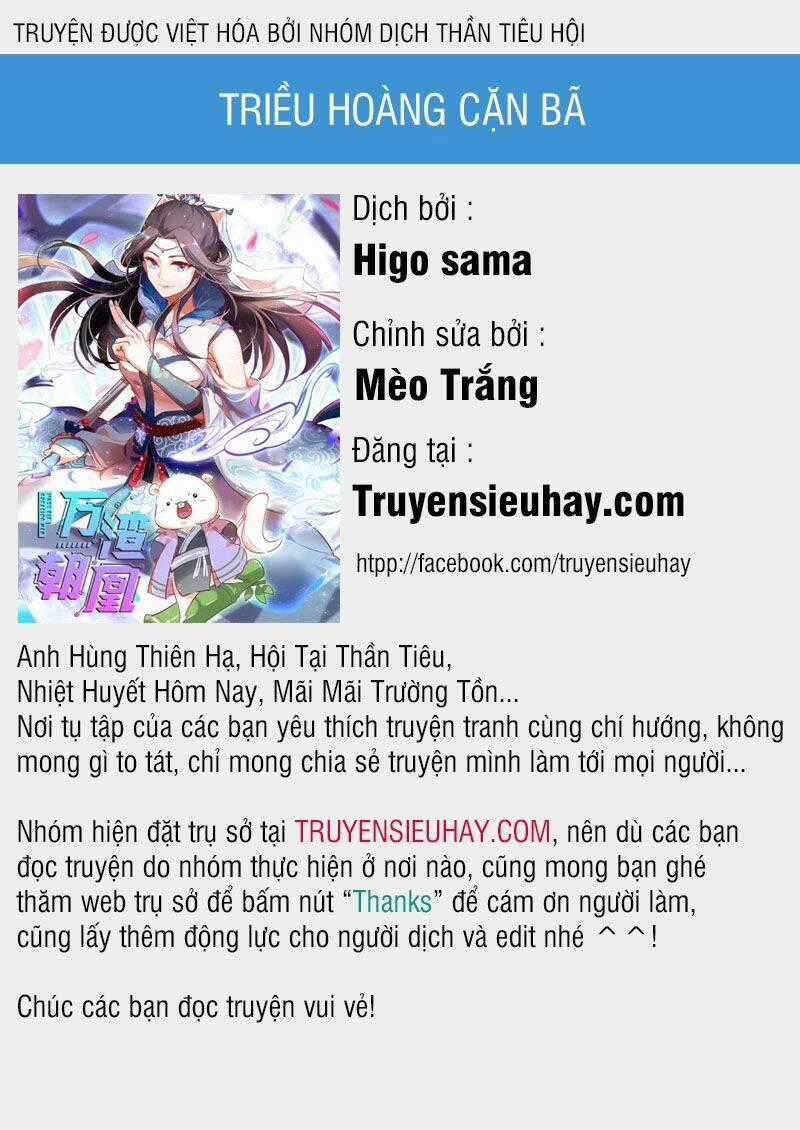 Triều Hoàng Cặn Bã Chapter 4 trang 0