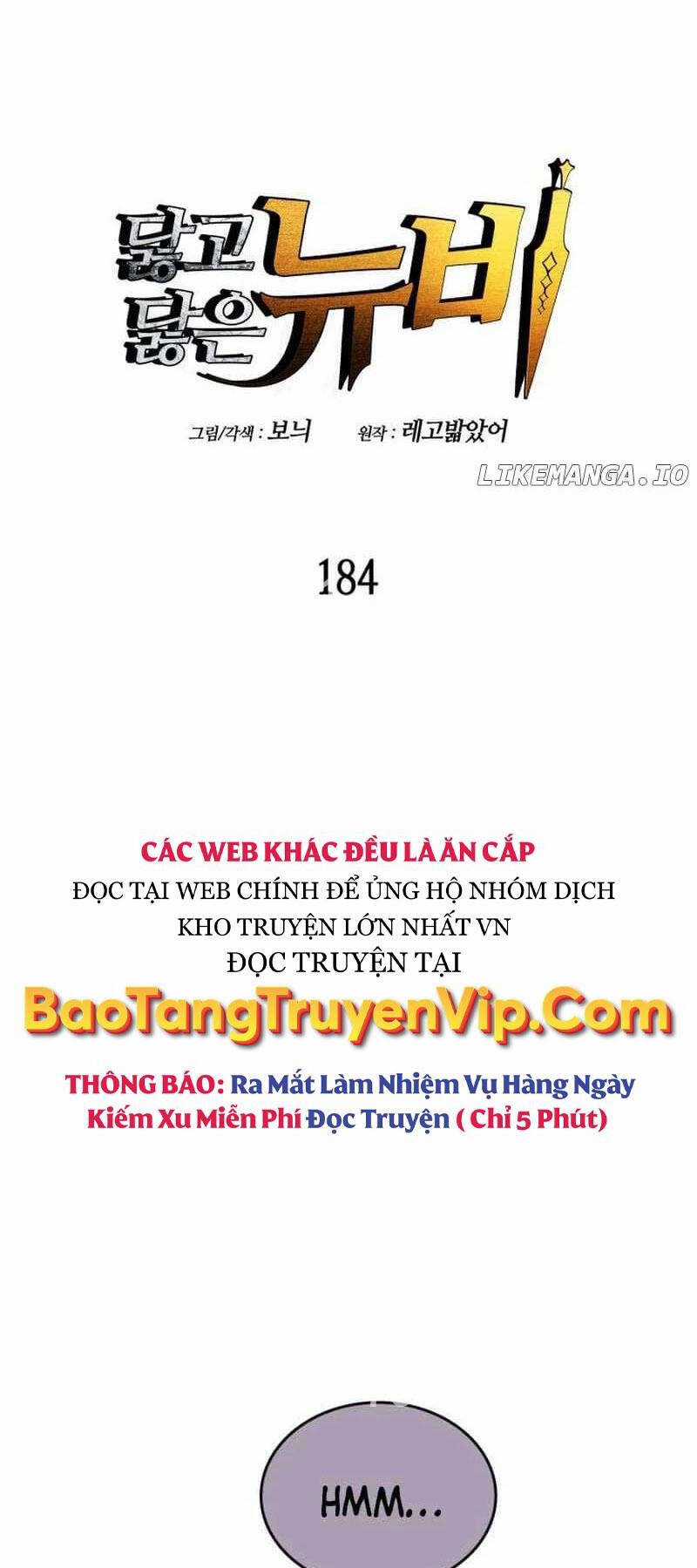 Trở Lại Làm Tân Thủ Chapter 184 trang 0