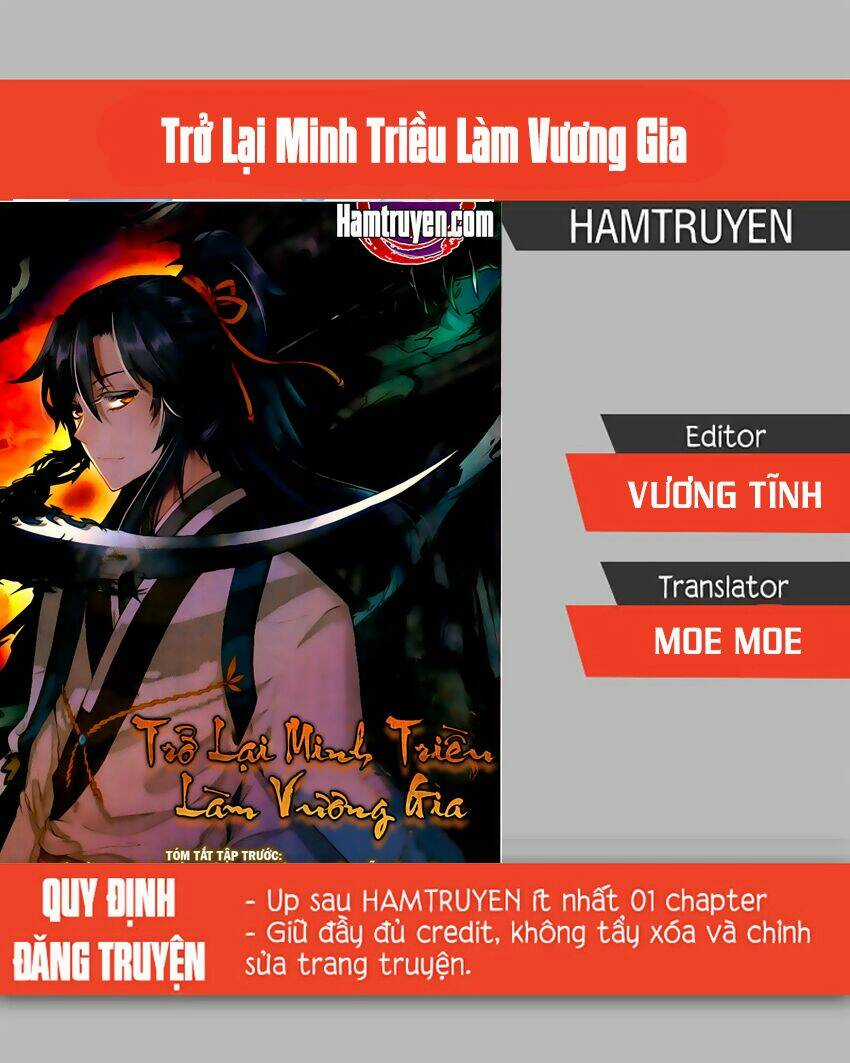 Trở Lại Minh Triều Làm Vương Gia Chapter 10 trang 0