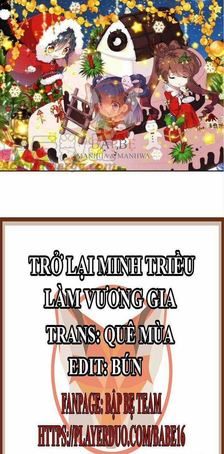 Trở Lại Minh Triều Làm Vương Gia Chapter 14 trang 1