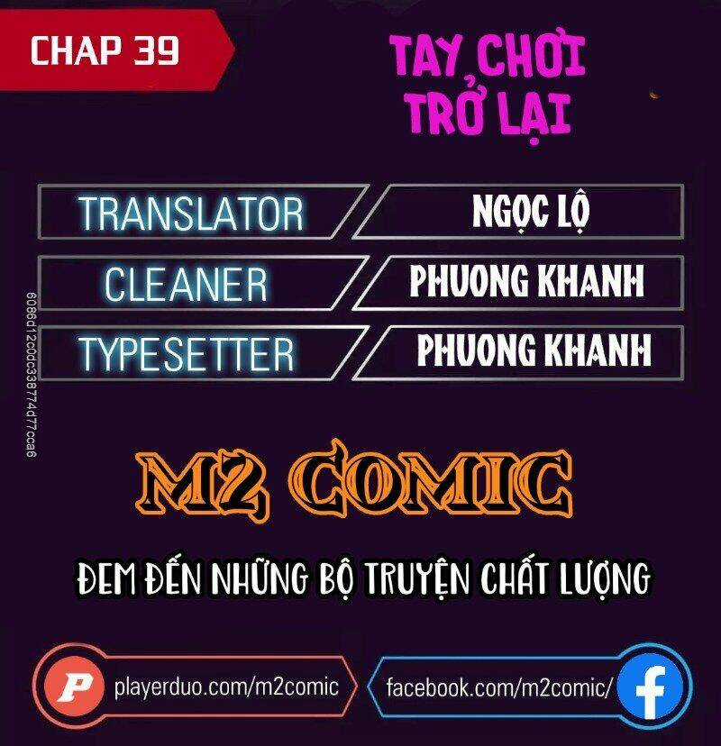 Trở Lại Thành Người Chơi Chapter 39 trang 1