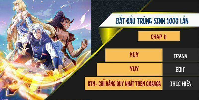 Trọng Sinh 1000 Lần, Ta Vô Địch Chapter 11 trang 0